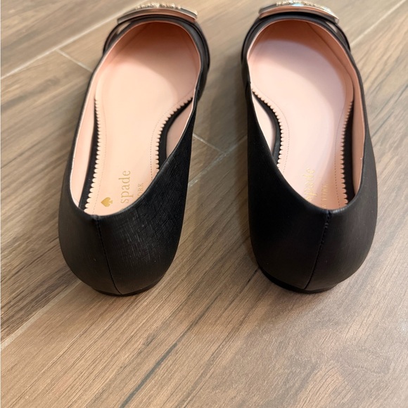 Kate Spade Deneuve Black Pointed Flats - Picture 6 of 10